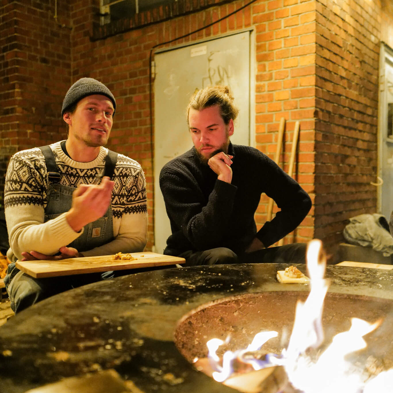 Gemütliche Zeit am Feuerring