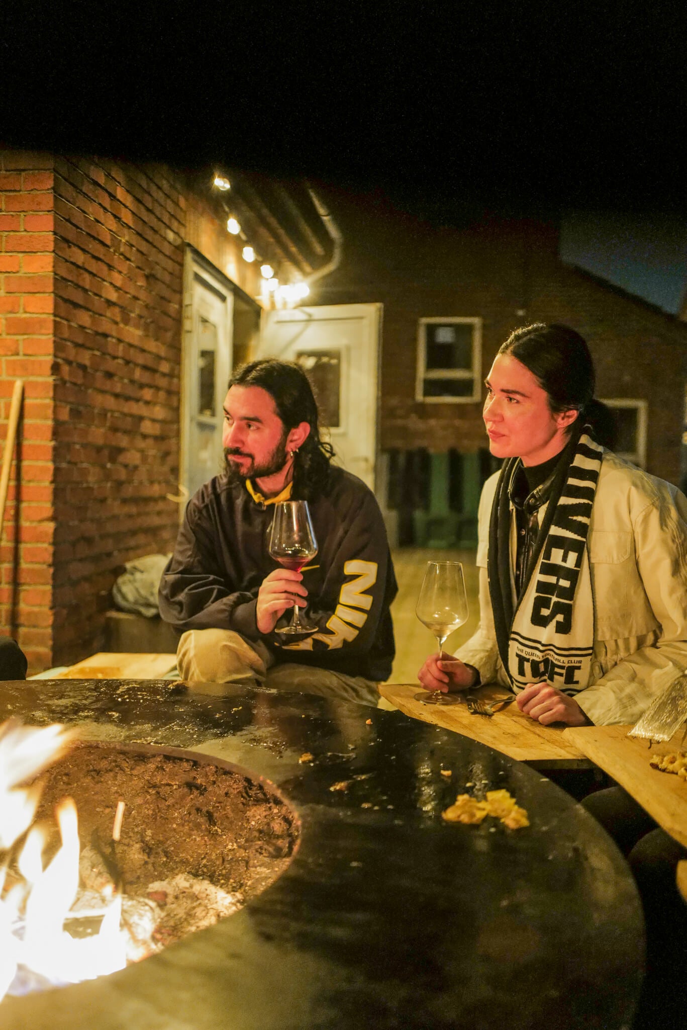 genießen am Feuerring